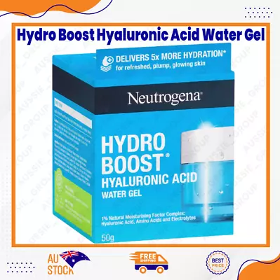 Neutrogena Hydro Boost Hyaluronic Acid Water Gel Moisturizer 50g • $26.88