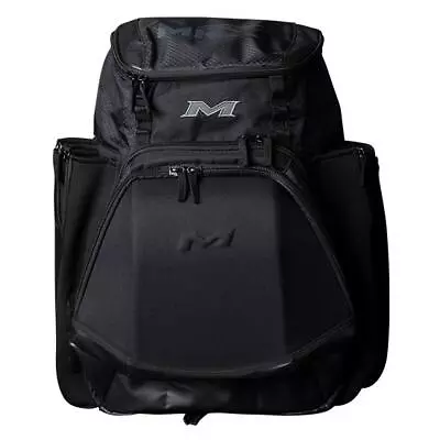 New Miken MKMK7X XL Baseball Backpack Equipment Bag Black Softball Slowpitch Bat • $66.99