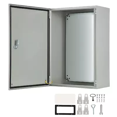 Electrical Enclosures 16”Hx12”Wx8”D NEMA 4X Steel Electrical Box W/Removable Inn • $96.99