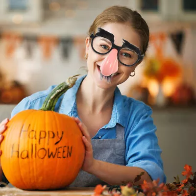 Funny Nose Glasses With Mustache - Perfect For Halloween & Cosplay- • $8.54