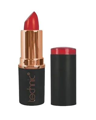 Technic Vitamin E Lipstick Heartbeat - Bright Red Lips Smooth Moisturising • £2.75