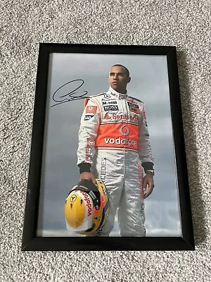 Lewis Hamilton Hand Signed Formula 1 F1 Photo Autograph 2009 McLaren Mercedes! • £149.95