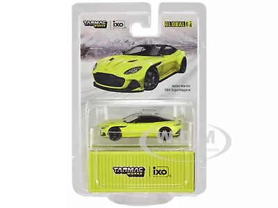 Aston Martin Dbs Superleggera Yellow 1/64 Diecast Car Tarmac Works T64g-004-lg • $12.99