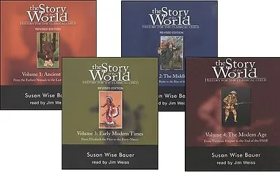 $160.85 • Buy Susan Wise Bauer - Jim Weiss - Story Of The World Audiobook Combo Pack - NEW
