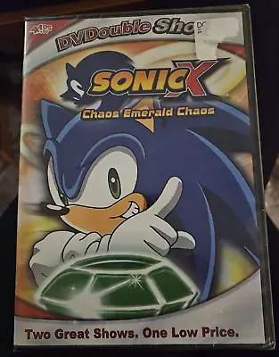 Sonic X: Chaos Emerald Chaos / Unfair Ball-DVD Double Shot-SEALED • $13.99