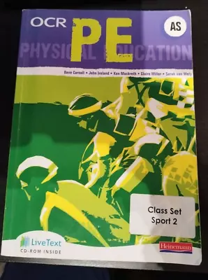 A Level Ocr Pe Revision Guide And Textbook As • £10