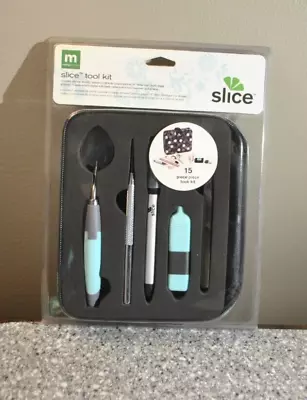 Making Memories SLICE Scrapbooking Tools W/Holder 15 Pc Set New • $22