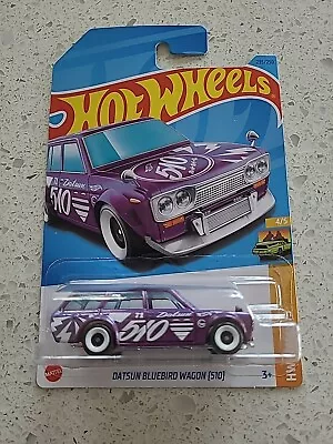 Hot Wheels Datsun Bluebird Wagon 510 2023 P Case Long Card • $7.99