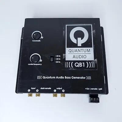 Quantum Audio QB1 Bass Generator *Parts/Repair* Untested • $29.97