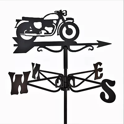 Mini Vintage Motorcycle Metal Weathervane  • £39.95
