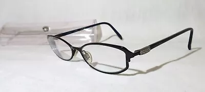 Ellen Tracy  Gistel  Eyeglass Frames 52-16-135 Eyewear Eyeglasses Eggplant  • $8.99