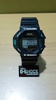 G-Shock Vintage Stargate Gundam Skyforce DW6200 1/1000s Matte Black Chrono Japan • $241.50