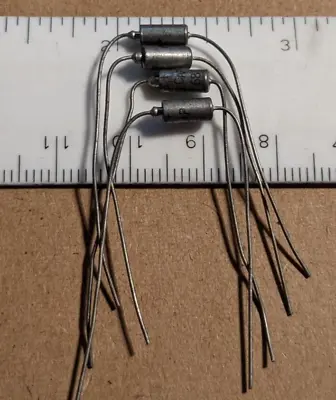 Lot Of 4 NOS Western Electric 607B .22uFd Polarized Capacitors • $9.95