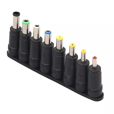 8Pcs DC Multi Types To 5.5*2.1mm Jack To 8 Plugs Converter Adapter For Laptop M • £7.06