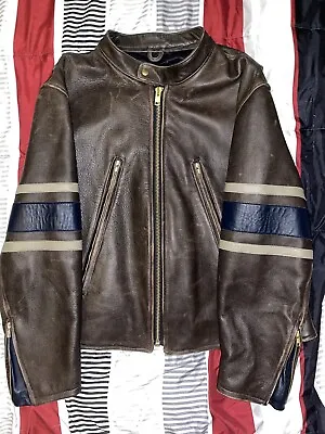 $749 • Buy Wolverine Leather Jacket  (The Original Leather Factory)  X-Men 3 The Last Stand