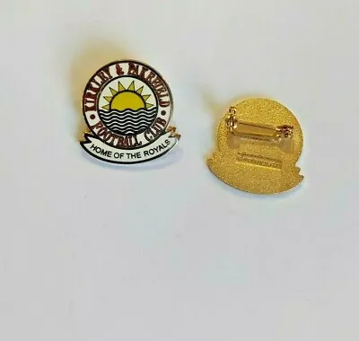 White Kirkley & Pakefield F.C. Collectors Football Hard Enamel Pin Badge New • $5.60
