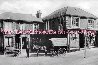 SX 171 - Grocery Shop Uckfield Sussex C1911 • $4.91