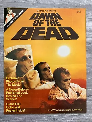 1978 DAWN OF THE DEAD Official Movie Poster Book FN 6.0 George A Romero • $25.25