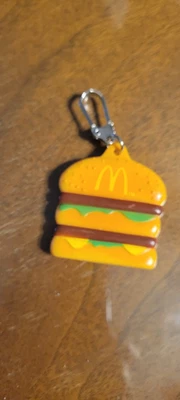 $6 • Buy Vtg 1992 Big Mac Key Ring Zipper Pull McDonalds Australia LTD.