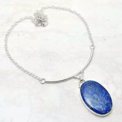 Lapis Lazuli Gemstone Ethnic Handmade Necklace Jewelry 22 Gms AN 10141 • $4.24