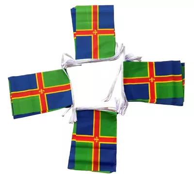 Lincolnshire Bunting 32 Flag Banner 20 Metres - British County • £24.99