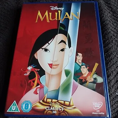 Mulan Dvd (1998) Walt Disney Classic #36 Lea Salonga  • £2.49