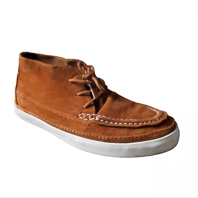 Vans California Mesa Moc CA Unisex Brown Suede High Top Moccasins Size UK 7 • £24.99