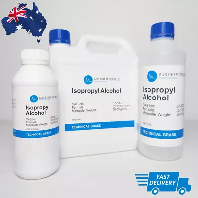 Isopropyl Alcohol (Isopropanol) 100% Pure (AUS FREE SHIPPING) • $20.95