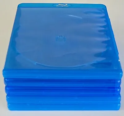 5 Pk Double Disc Blu-Ray Cases - Holds 2 Discs *USED* • $7.99