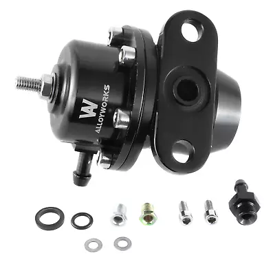 Fuel Pressure Regulator 25-300BK Fits Civic Integra Del Sol B16A B18C D16 • $29.95