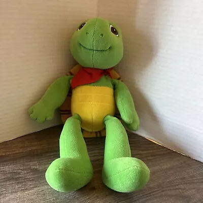 Franklin The Turtle Plush 10” Eden Stuffed Animal Toy Red Scarf Vintage • $14.04