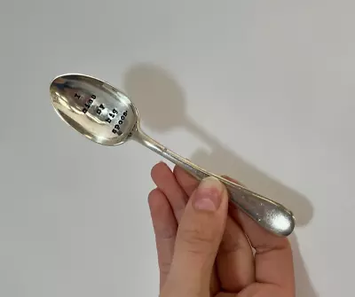 Mappin&Webb Vintage   I Miss My Big Spoon  Engraved Tea Spoon #RS • £5.81