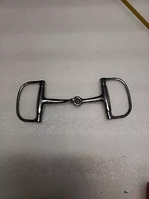 Stainless Steel Snaffle Mouth Dee D Bit • $9.75