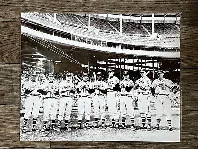 Milwaukee Braves Line Up With Hank Aaron 8x10 Photo • $9.99