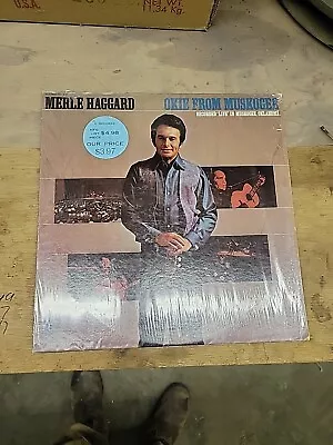 Merle Haggard Okie From Muskogee Capitol Record  • $6