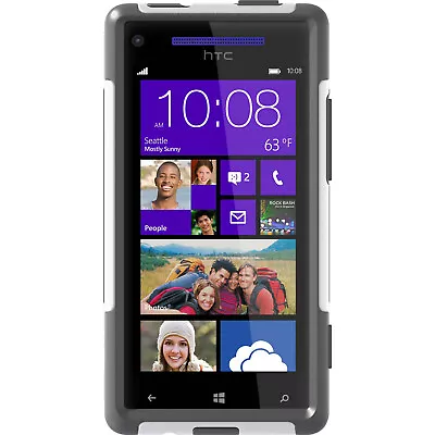 Otterbox Commuter Series Case For HTC Windows Phone 8X - White • $9.95