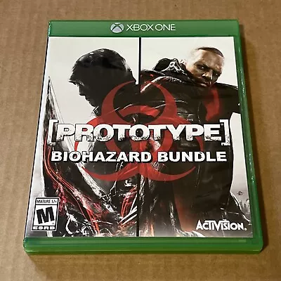 Prototype Biohazard Bundle (Xbox One 2016) Activision Horror Game HTF RARE • $44.99