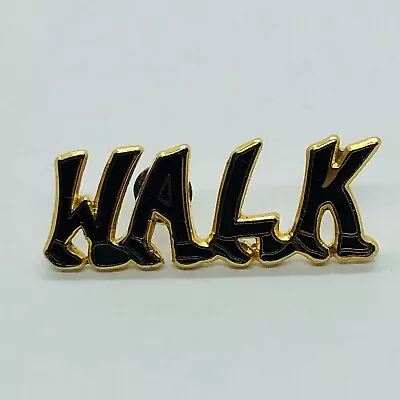 Walk Exercise Healthy Fun Pin Pinback • $7.99