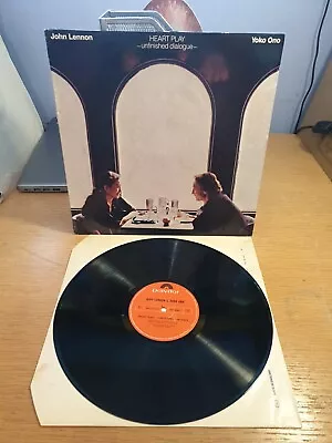 John Lennon Yoko Ono Heart Play Unfinished Dialogue + Mind Games Vinyl X 2 • £25