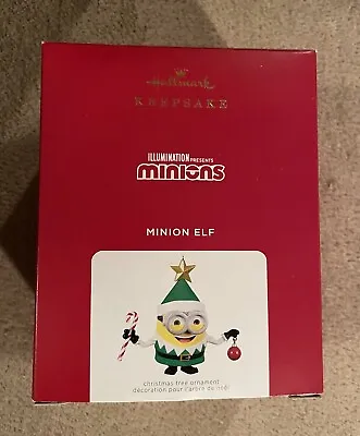Hallmark Ornament 2021 Minion Elf With Sound Despicable Me • $48