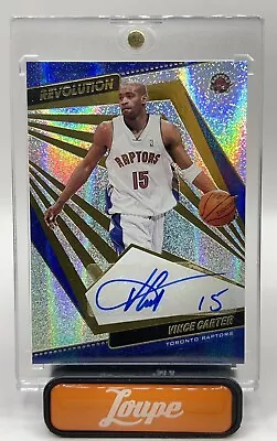 2021-22 Panini Revolution Vince Carter Auto Toronto Raptors #AG-VCT • $110