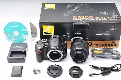 [MINT In BOX] Nikon D3200 SLR Digital Camera AF-S 18-55mm VR Lens From JAPAN • $523.57
