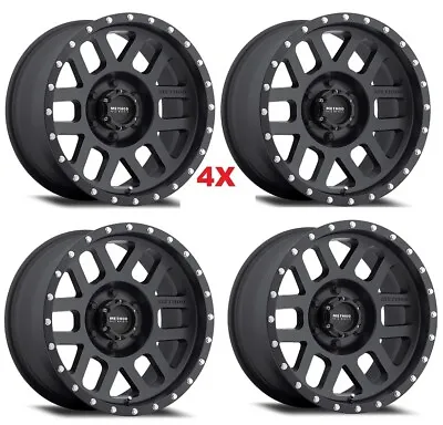 Mehtod Mr306 Mesh Black Wheels Rims Set 17 Fits Trd Tacoma 4runner 4 Runner • $1089