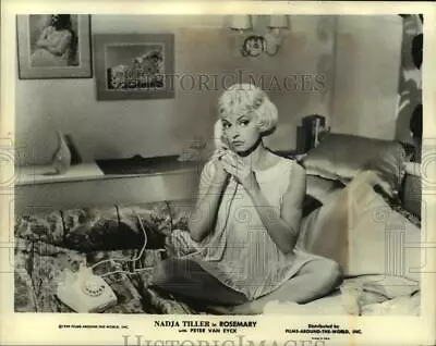 1959 Press Photo Nadja Tiller In The Title Role In  Rosemary  - Mjp33147 • $19.99