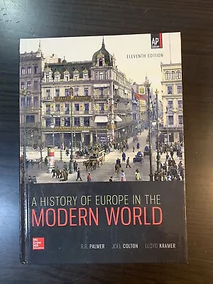 A History Of Europe In The Modern World: AP Edition  Palmer R. R.  Good  Book   • $35