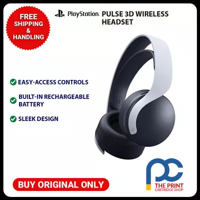 $79.99 • Buy PlayStation 5 PS5 PULSE 3D Wireless Headset Sony Gaming Headphones White