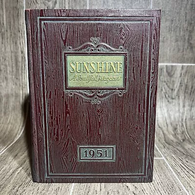 Sunshine Magazines 12 Issues From 1951 In Hardcover Sunshine Binder - Very Nice • $25