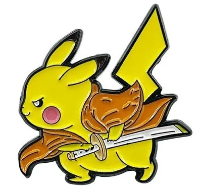 £2 • Buy Pikachu Ghost Slayer Pin Badge. Pokémon Design. Metal. Enamel.
