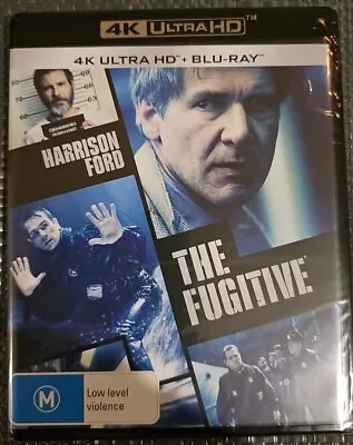 The Fugitive 4K UHD + Blu-ray | Brand New Sealed  • $28