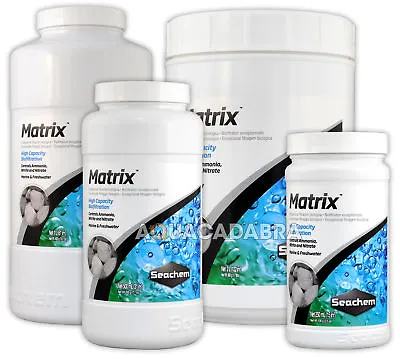 Seachem Matrix Bio Media Filtration Aquarium Fish Tank Filter High Capacity • £7.99